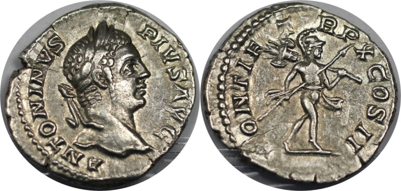 Römische Münzen, MÜNZEN DER RÖMISCHEN KAISERZEIT. Caracalla (198-217 n. Chr). De...