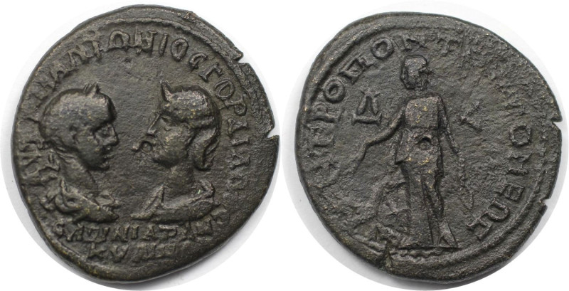 Römische Münzen, MÜNZEN DER RÖMISCHEN KAISERZEIT. Moesia Inferior, Tomis. Gordia...