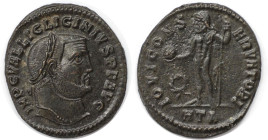 Römische Münzen, MÜNZEN DER RÖMISCHEN KAISERZEIT. Licinius I. (308-324 n. Chr). Follis. (4.98 g. 25 mm) Vs.: IMP C VAL LIC LICINIVS PF AVG, Kopf mit L...