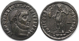 Römische Münzen, MÜNZEN DER RÖMISCHEN KAISERZEIT. Licinius I. (308-324 n. Chr). Follis. (5.05 g. 22 mm) Vs.: IMP C VAL LICIN LICINIVS PF AVG, Kopf mit...