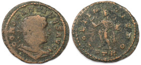 Römische Münzen, MÜNZEN DER RÖMISCHEN KAISERZEIT. Constantin d. Gr. 306-337 n. Chr. Halb Follis (Trier) 310-313 n. Chr. (1,95 g. 19 mm) Vs.: CONSTANTI...