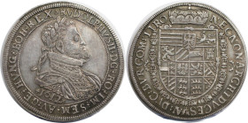 RDR – Habsburg – Österreich, RÖMISCH-DEUTSCHES REICH. Rudolf II. (1576-1611). Taler 1612, Hall. Silber. 28,62 g. 42 mm. Dav. 3005. M./T. 386. M./T. R ...