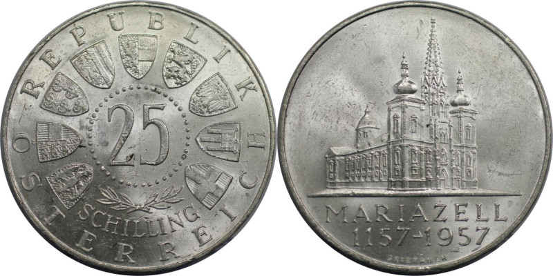 RDR – Habsburg – Österreich, REPUBLIK ÖSTERREICH. 800 Jahre Basilika Mariazell. ...