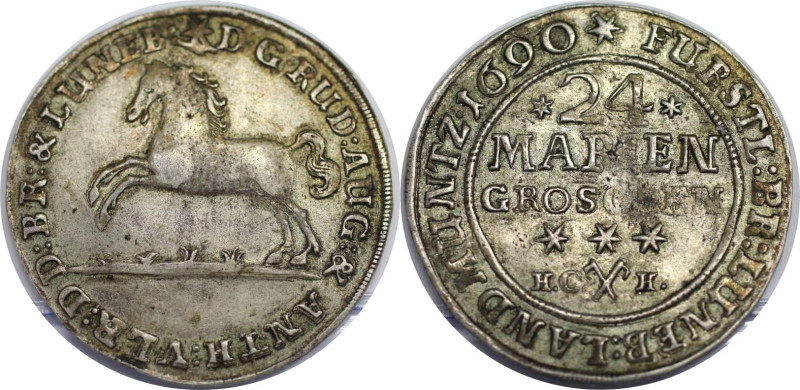 Altdeutsche Münzen und Medaillen, BRAUNSCHWEIG - WOLFENBÜTTEL. Rudolf August and...
