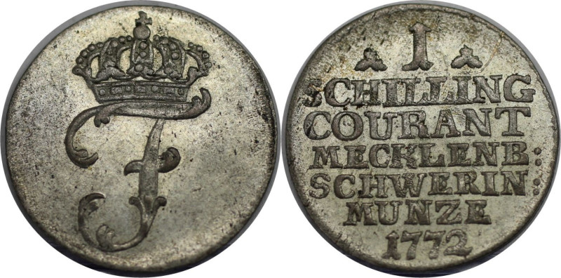 Altdeutsche Münzen und Medaillen, MECKLENBURG - SCHWERIN. Friedrich II. (1756-85...