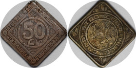 Deutsche Münzen und Medaillen ab 1871, DEUTSCHE NEBENGEBIETE. Königreich Belgien (1914-1918). 50 Centimes 1915. Jaeger 612. Vorzüglich
