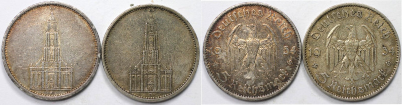 Deutsche Münzen und Medaillen ab 1871, LOTS UND SAMMLUNGEN. 3. REICH 1933-1945. ...