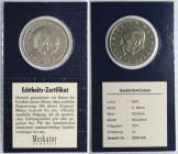 Deutsche Münzen und Medaillen ab 1945, Deutsche Demokratische Republik bis 1990. Heinrich Mann (1871-1950). 20 Mark 1971. Neusilber. Jaeger 1531. Best...