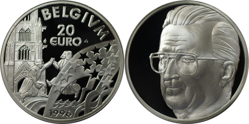 Europäische Münzen und Medaillen, Belgien / Belgium. Albert II - Bell Epoch. Med...