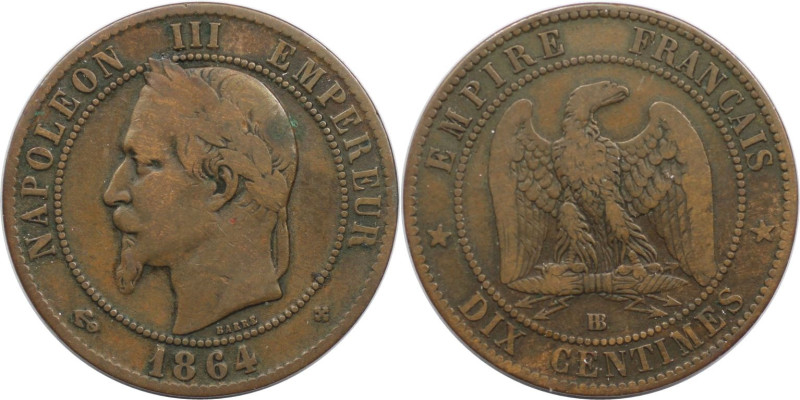 Europäische Münzen und Medaillen, Frankreich / France. Napoleon III. (1852-1870)...
