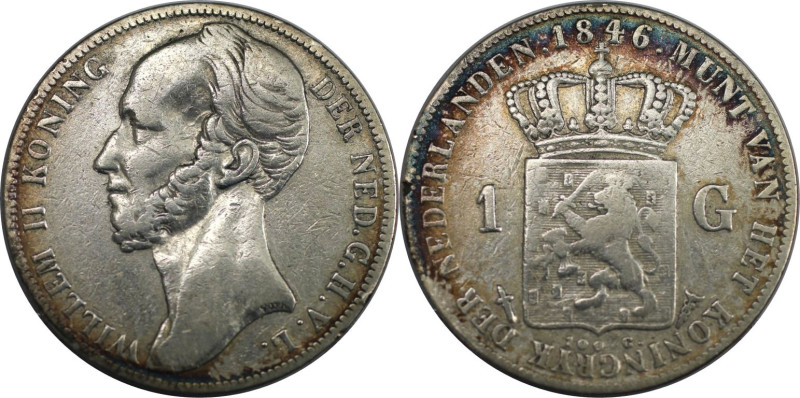 Europäische Münzen und Medaillen, Niederlande / Netherlands. Wilhelm II. (1840-1...