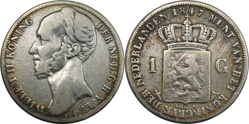 Europäische Münzen und Medaillen, Niederlande / Netherlands. Wilhelm II. (1840-1...