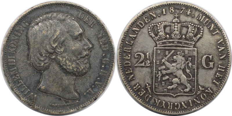 Europäische Münzen und Medaillen, Niederlande / Netherlands. Willem III. (1849-1...