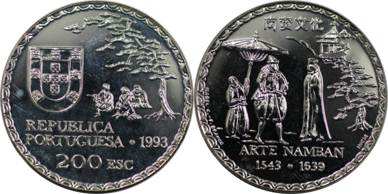 Europäische Münzen und Medaillen, Portugal. Espingarda. 200 Escudos 1993. 26,50 ...