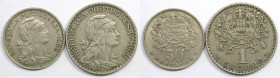 Europäische Münzen und Medaillen, Portugal, Lots und Sammlungen. 50 Centavos, 1 Escudo. Lot von 2 Münzen 1962. Kupfer-Nickel. Bild ansehen Lot