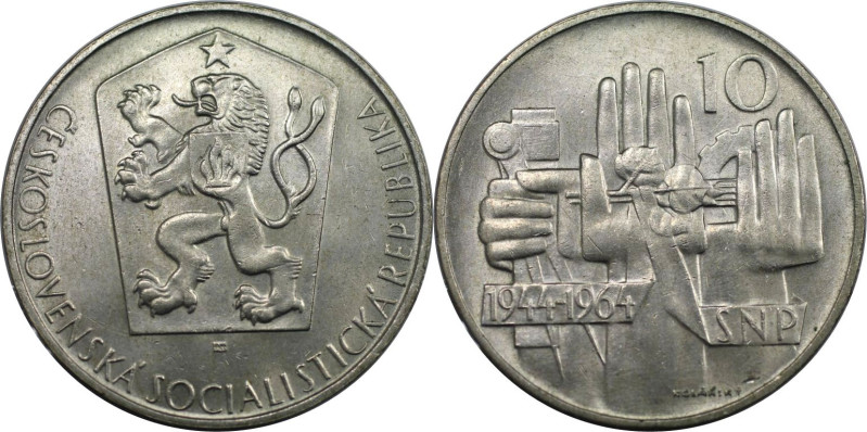 Europäische Münzen und Medaillen, Tschechoslowakei / Czechoslovakia. 20. Jahrest...