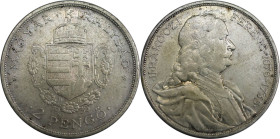 Europäische Münzen und Medaillen, Ungarn / Hungary. 200. Todestag von Franz II. Rakoczi. 2 Pengö 1935. Silber. KM 514. Sehr schön