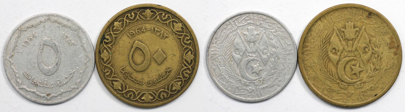 Weltmünzen und Medaillen, Algerien / Algeria, Lots und Sammlungen. 5 Centimes, 5...