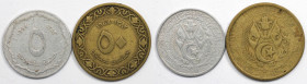 Weltmünzen und Medaillen, Algerien / Algeria, Lots und Sammlungen. 5 Centimes, 50 Centimes. Lot von 2 Münzen 1964. Bild ansehen Lot