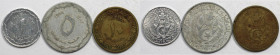 Weltmünzen und Medaillen, Algerien / Algeria, Lots und Sammlungen. 1 Centime, 5 Centimes, 10 Centimes. Lot von 3 Münzen 1964. Bild ansehen Lot