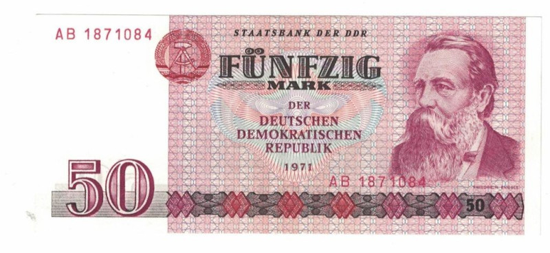 Banknoten, Deutschland / Germany. Deutsche Demokratische Republik (1948-1989). 5...