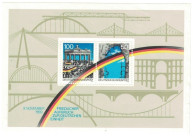 Briefmarken / Postmarken, Deutschland / Germany. BRD. 1. Jahrestag der Maueröffnung - Block 22 (6.11.1990) **