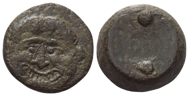 Sizilien. Himera.

 Bronze (Hexas / Dionkion). Ca. 430 - 420 v. Chr.
Vs: Gorg...