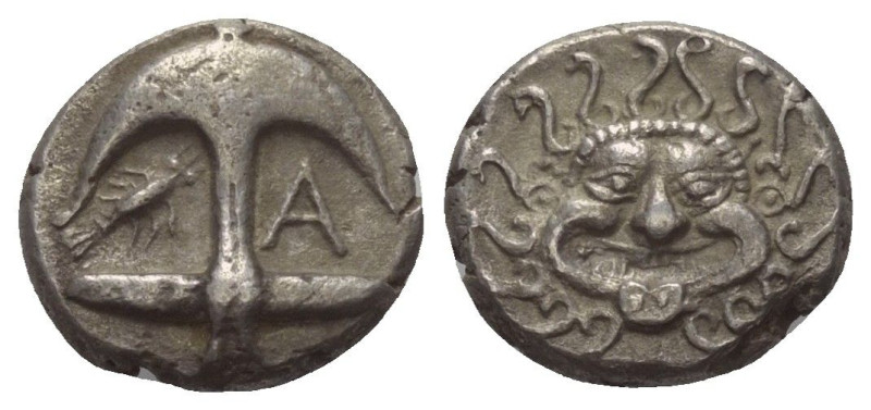 Thrakien. Apollonia Pontika.

 Drachme (Silber). Ca. 4. Jhdt. v. Chr.
Vs: Ank...