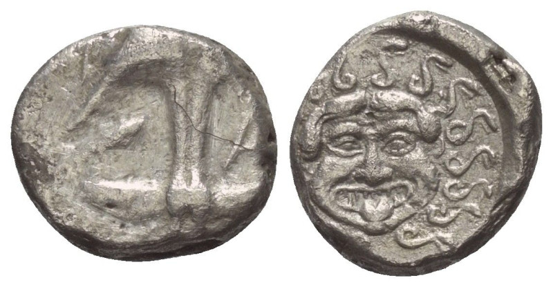 Thrakien. Apollonia Pontika.

 Drachme (Silber). Ca. 4. Jhdt. v. Chr.
Vs: Ank...