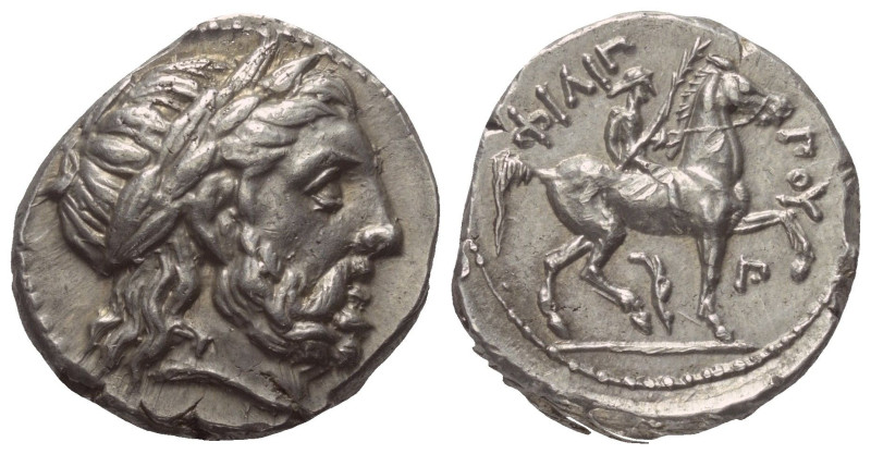 Königreich Makedonien. Philippos II. (359 - 336 v. Chr.).

 Tetradrachme (Silb...