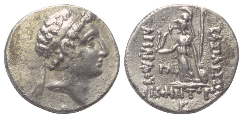 Königreich Kappadokien. Ariarathes VII. (115 - 101 v. Chr.).

 Drachme (Silber...