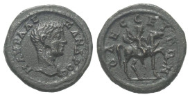 Moesia Inferior. Odessos. Severus Alexander (222 - 235 n. Chr.).

 Bronze.
Vs: Kopf des Severus Alexander rechts.
Rs: Kaiser zu Pferde mit Speer n...
