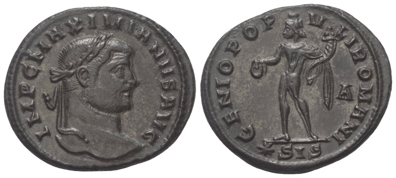 Maximianus I. Herculius (285 - 310 n. Chr.).

 Follis (Bronze). ca. 295 n. Chr...