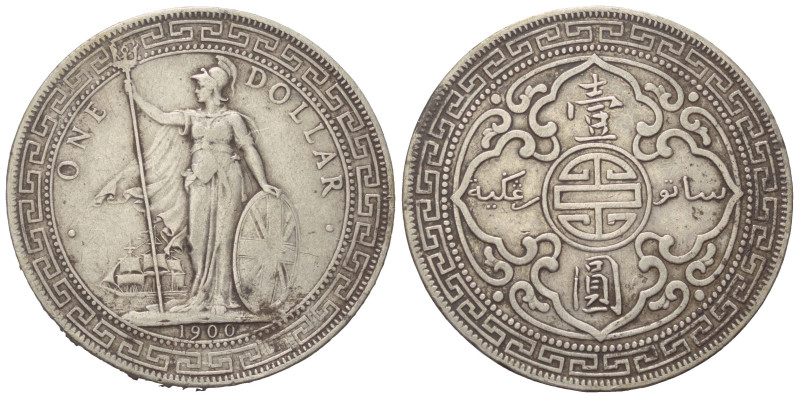 Großbritannien - Kolonien. Trade Coinage.

 Dollar (Silber). 1900.
Victoria (...