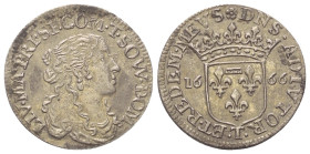 Italien. Tassarolo. Livia Centurioni Oltremarini Malaspina (1616-1688).

 Luigino (Silber). 1666. Tassarolo.
Vs: Drapierte Büste rechts.
Rs: Bekrö...