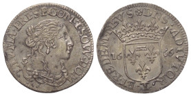 Italien. Tassarolo. Livia Centurioni Oltremarini Malaspina (1616-1688).

 Luigino (Silber). 1666. Tassarolo.
Vs: Drapierte Büste rechts.
Rs: Bekrö...