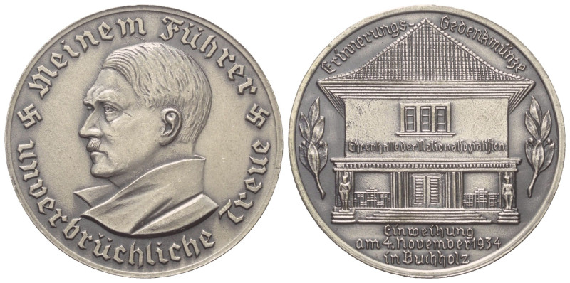 Deutschland. Drittes Reich (1933 - 1945).

 Medaille (Kupfer-Nickel, versilber...