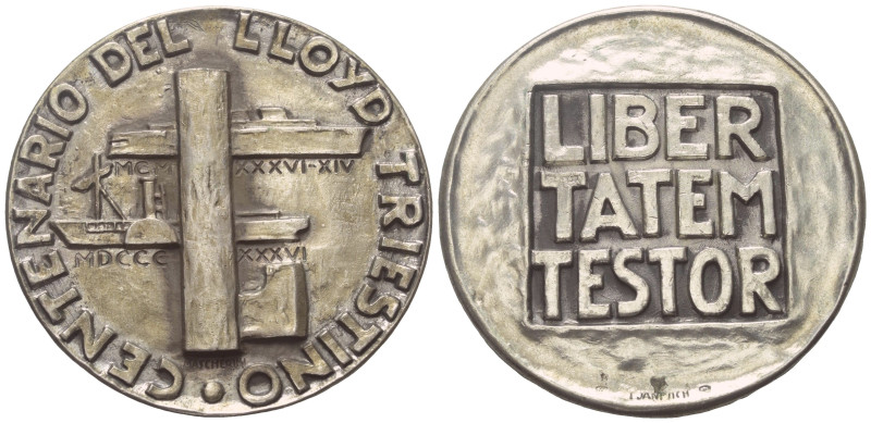 Italien. Faschischmus (1925 - 1943).

 Medaille (Silber). 1936.
Auf die Jahrh...