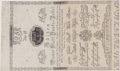 25 Gulden 1800, Wiener Stadt Banco 5.issue, Pick A33
VF-