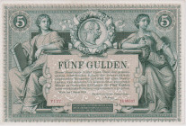 5 Gulden 1881, Pick A154
XF