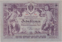 10 Koruna 1900, nice fresh condition, Pick 4, Hej RU1
VF+
