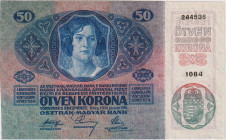 50 Koruna 1914, BKK RU9, Pick 15, Hej RU12
UNC