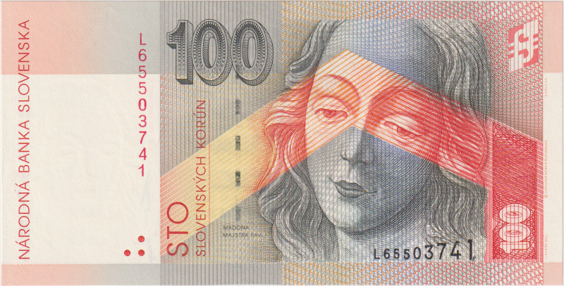 100 Koruna 1999, series L, BKK SK25, Hej SK26a1
UNC