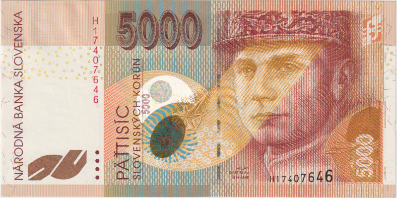 5000 Koruna 2003, series H, BKK SK33, Hej SK41a1
UNC