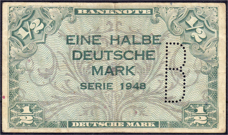 Die deutschen Banknoten ab 1871 nach Rosenberg
Westliche Besatzungszonen und BR...