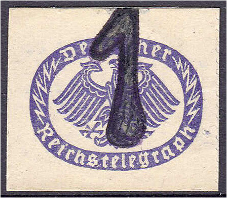 Deutsches Notgeld und KGL
Wintersdorf (Thüringen)
Postagentur, 1 Pfg. 4.10.192...