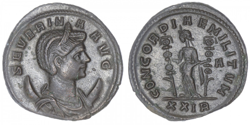 EMPIRE ROMAIN
Séverine (+275). Aurelianus ND (275), Rome. C.7 - RIC.4 ; Billon ...