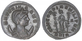 EMPIRE ROMAIN
Séverine (+275). Aurelianus ND (275), Rome. C.7 - RIC.4 ; Billon - 4,17 g - 21 mm - 12 h
Patine marron. Superbe.