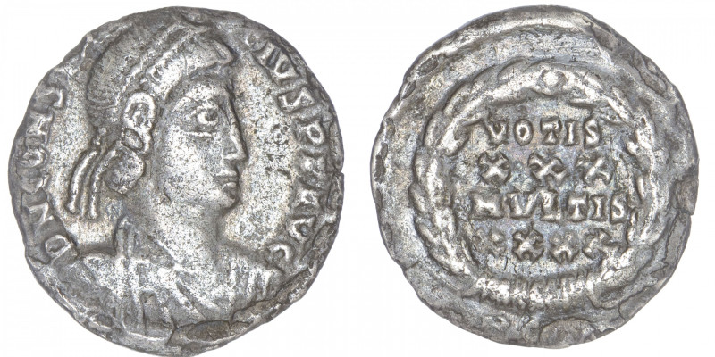 EMPIRE ROMAIN
Constance II (324-361). Silique ND (358). RIC.cf.68 ; Argent - 1,...