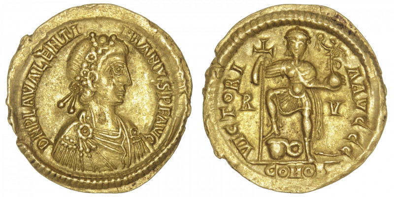 EMPIRE ROMAIN
Valentinien III (425-455). Solidus ND (430-455), Ravenne. RIC.201...